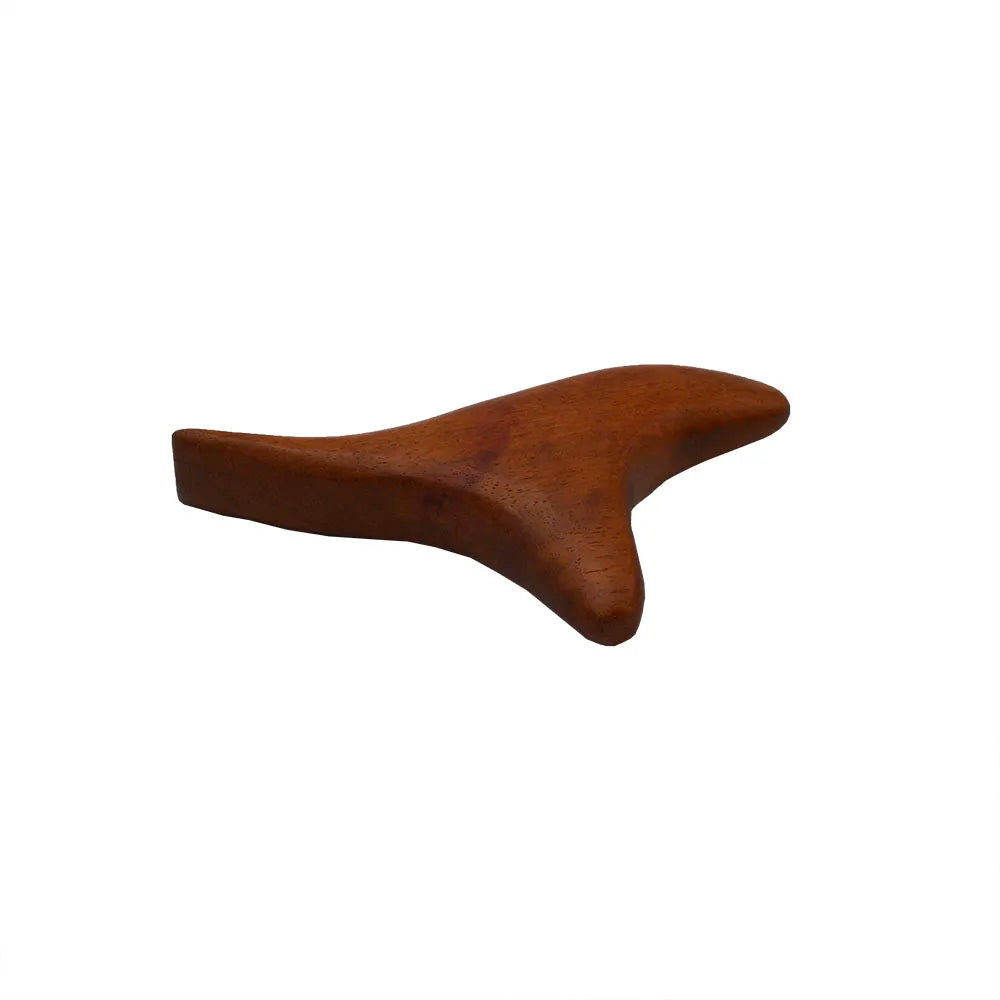 Red Wood Gua Sha Massage Stick, Acupressure Point Therapy Tool for Meridian Massage, Chinese Physical Massager