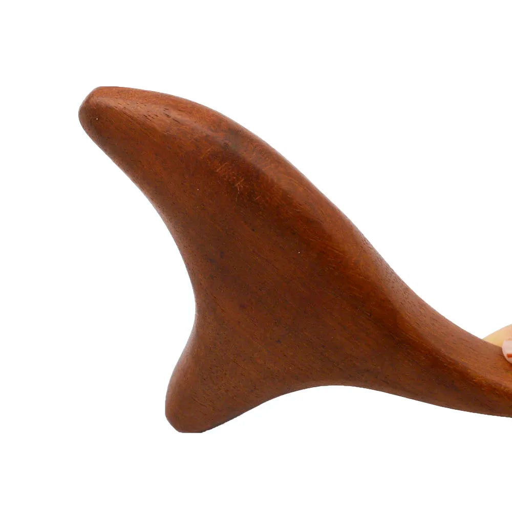 Red Wood Gua Sha Massage Stick, Acupressure Point Therapy Tool for Meridian Massage, Chinese Physical Massager
