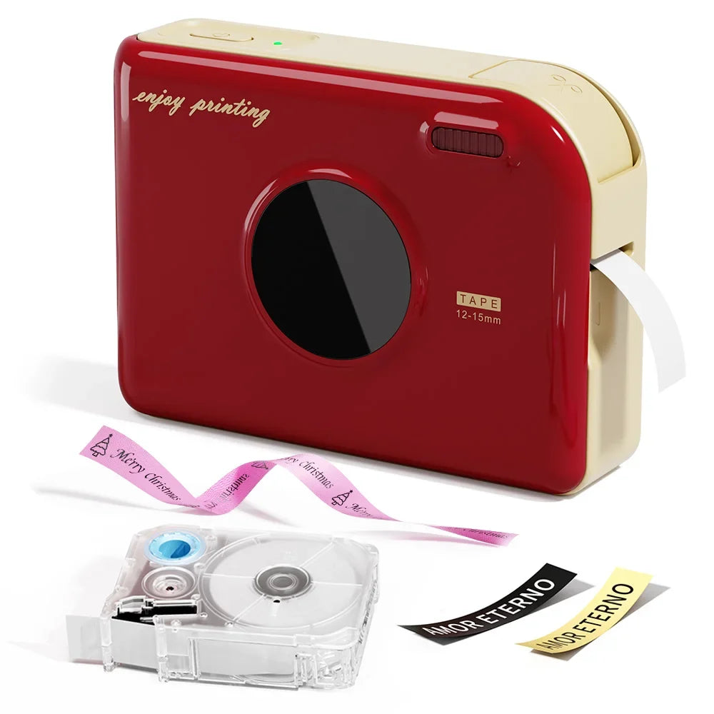 Mini Printer Phomemo A30 Wireless Bluetooth Label Maker Portable Design Ideal for Gift Tags Photo Labels