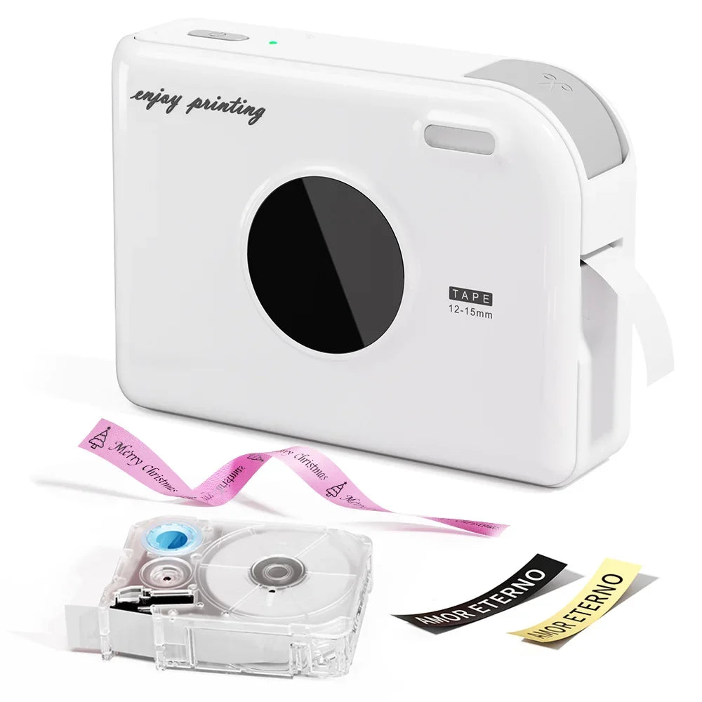 Mini Printer Phomemo A30 Wireless Bluetooth Label Maker Portable Design Ideal for Gift Tags Photo Labels