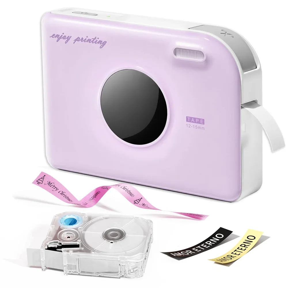 Mini Printer Phomemo A30 Wireless Bluetooth Label Maker Portable Design Ideal for Gift Tags Photo Labels